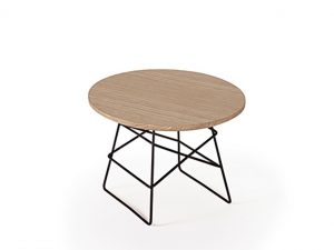 Grids bord med bordplate av eik - Small